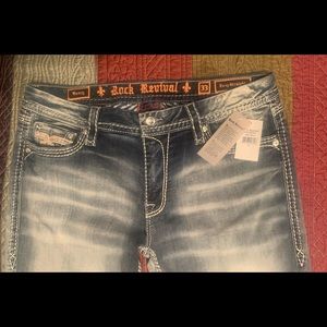 Rock Revival NEW W/TAGS Nancy Jeans 33